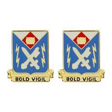 105th Military Intelligence Battalion Unit Crest (Bold Vigil)